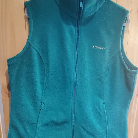 COLUMBIA FLEECE ZIP VEST WOMEN'S SIZE 1X - Picture 3 of 9